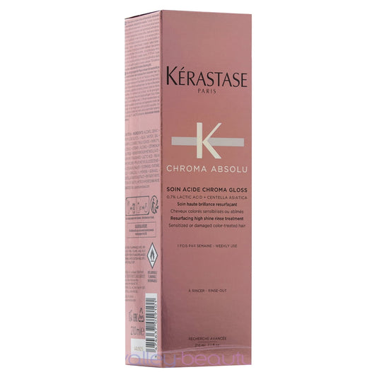 Kerastase Chroma Absolu Soin Acide Chroma Gloss | High Shine Rinse Treatment, 7.1fl.oz.