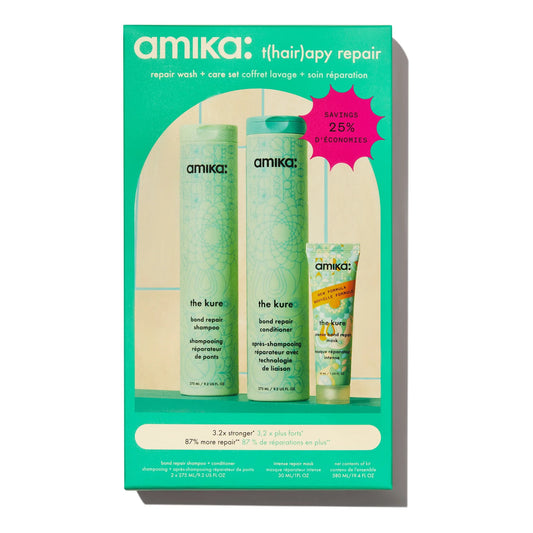Amika Repair Wash + Care Hair Set