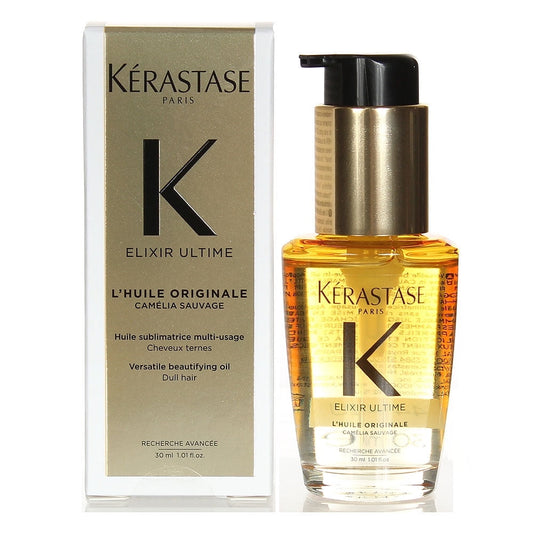 Kerastase Elixir Ultime L'Huile Originale Versatile Beautifying Oil 1.01oz/30ml TRAVEL