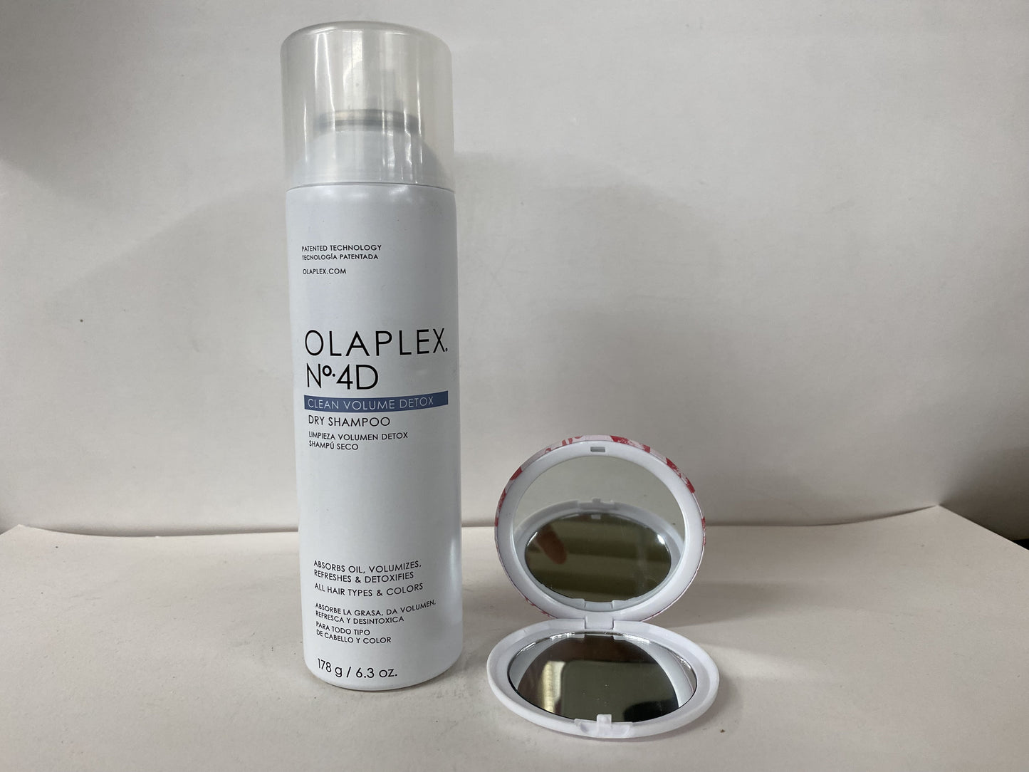 Olaplex No. 4D Clean Volume Detox Dry Shampoo 6.3 oz & Mirror DUO SET