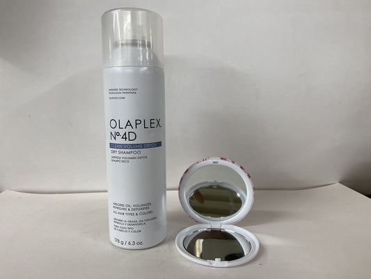 Olaplex No. 4D Clean Volume Detox Dry Shampoo 6.3 oz & Mirror DUO SET