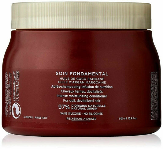 Kerastase Aura Botanica Masque Fondamental Riche 16.9oz/500ml NEW FAST SHIPPING