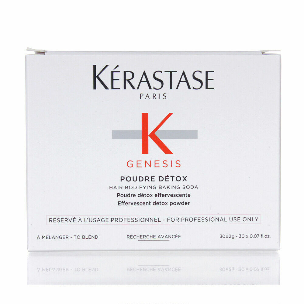 Kerastase Genesis Poudre Detox Effervescent Detox Powder 30x0.07oz/2g NEW IN BOX