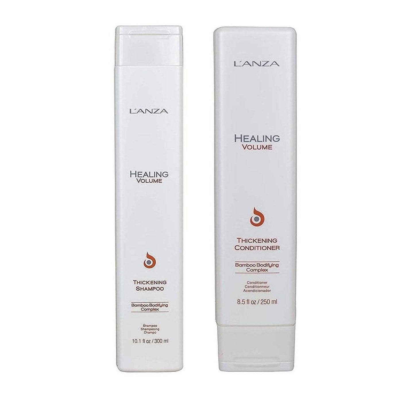 Lanza Healing Volume Thickening Shampoo 10.1 Ounce and Conditioner 8.5 Ounce