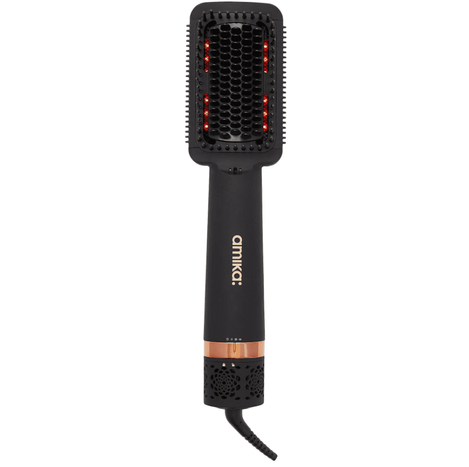 Amika Double Agent 2-in-1 Straightening Blow Dryer Brush