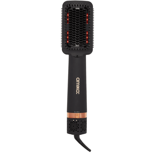 Amika Double Agent 2-in-1 Straightening Blow Dryer Brush