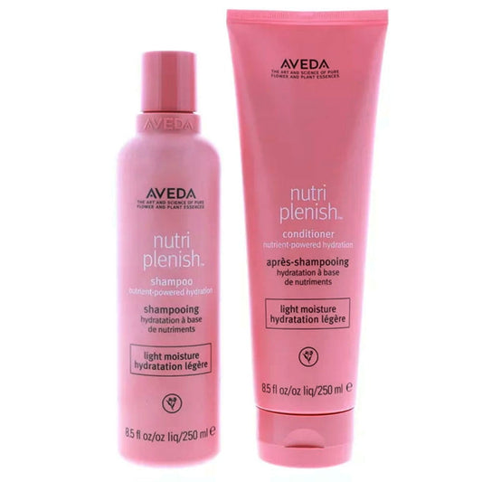 Aveda Nutriplenish Light Moisture Shampoo & Conditioner 8.5 oz Duo Set