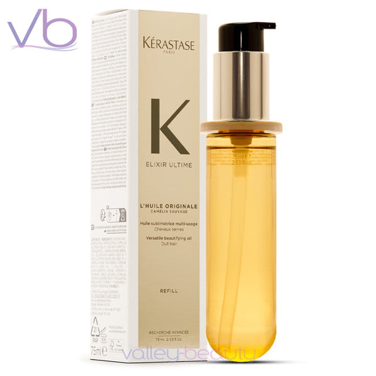 Kerastase Elixir Ultime L'Huile Originale Versatile Beautifying Oil REFILL 2.53oz/75ml