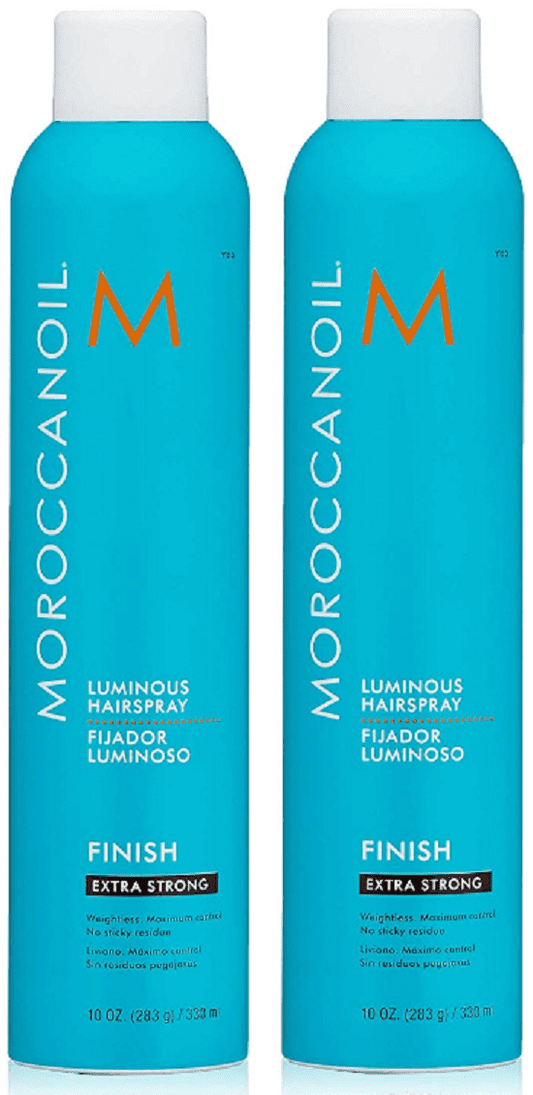 Moroccanoil Luminous Hairspray Finish Extra Strong 10 Ounce Pack Of 2