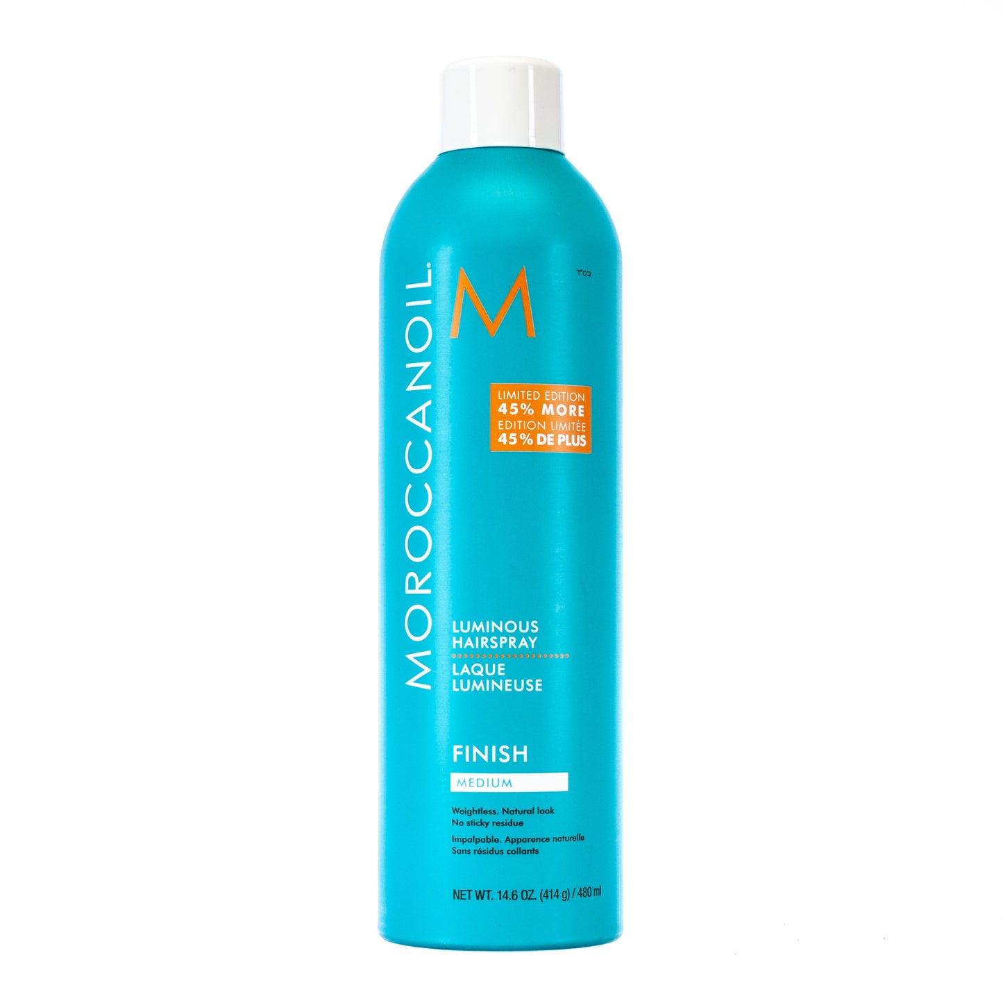 Moroccanoil Luminous Hairspray Medium 14.6oz/480ml Limited Edition