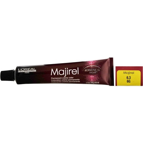 Loreal Majirel Ionene G Incell Permanent Creme Color 6.3 1.7 oz