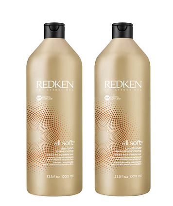 ($76 Value) Redken All Soft Shampoo & Conditioner Duo Set, 33.8 Fl Oz