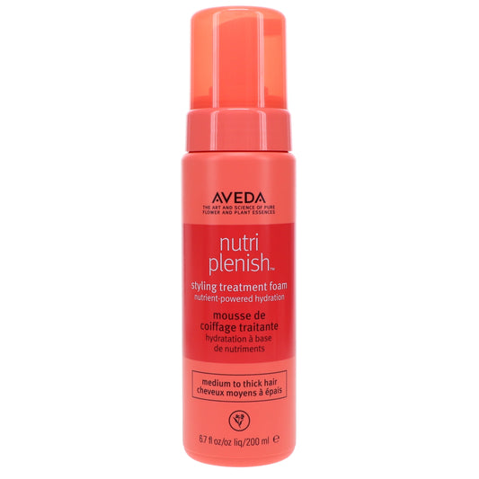 Aveda Nutriplenish Styling Treatment Foam 6.7 oz