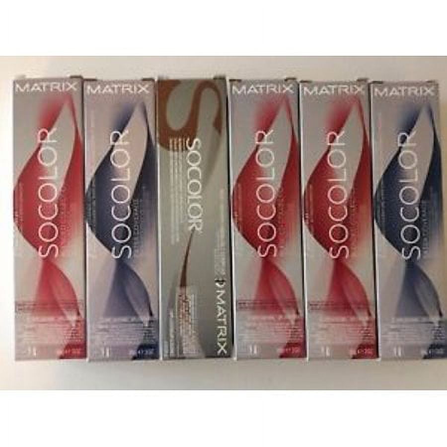 Matrix SoColor Permanent Blended Collection Cream Haircolor - Color : 6 W - Light Brown Warm