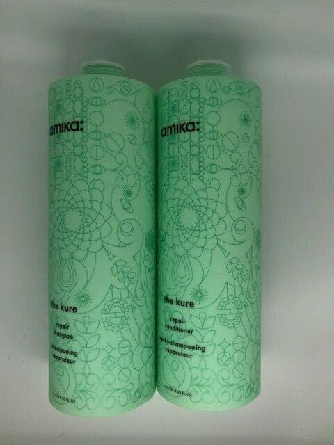 Amika The Kure Repair Shampoo & Conditioner 33.8 oz Duo