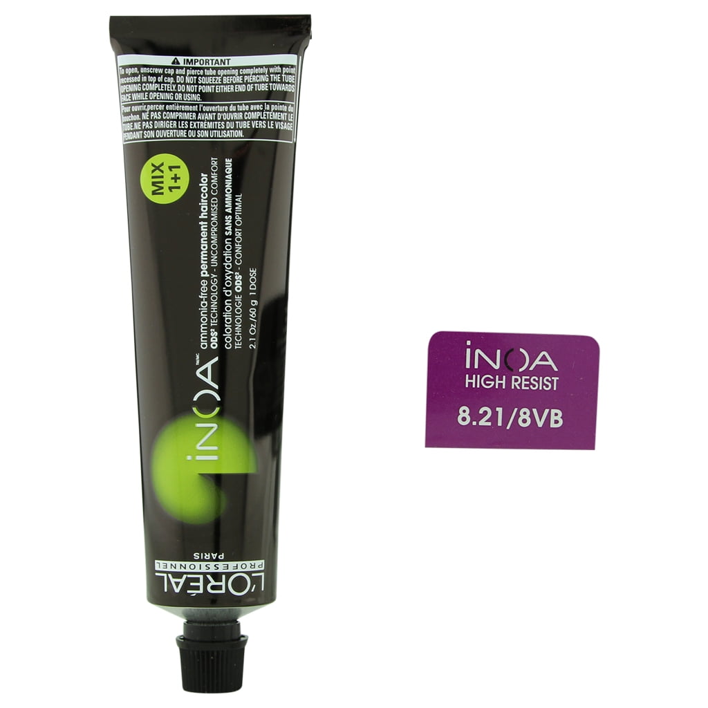 L'Oreal Professionnel, Hair Color Inoa High Resist 8.21