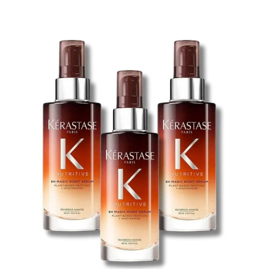 Kerastase Nutritive 8h Magic Night Intensive Nourishing Night Serum 90 ml 3 Pack