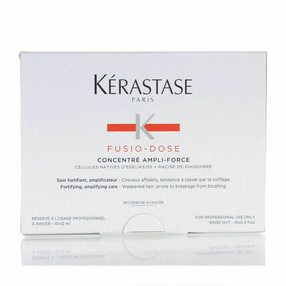 Kerastase Fusio DoseConcentre Ampli Force 0.4oz/120ml 10 VIALS NEW FAST SHIPPING