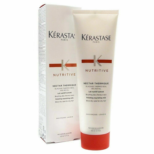 KERASTASE Nutritive Nectar Thermique 150ml Nourishing Cream Heat Protectant NEW!
