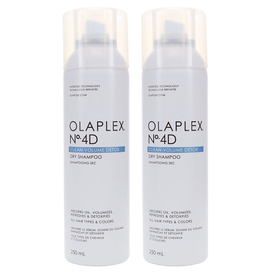 Olaplex No. 4D Clean Volume Detox Dry Shampoo 8.45 oz 2 Pack