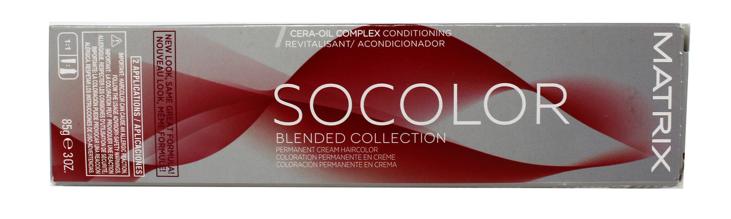 Matrix SoColor Permanent Blended Collection Cream Haircolor, 7M Dark Blonde Mocha, 3 oz