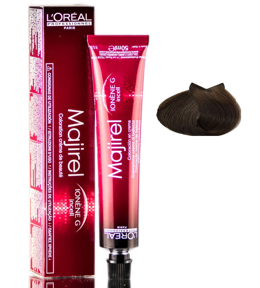 L'Oreal Majirel COOL COVER Permanent Cream Hair Color Dye Haircolor - 6/6n