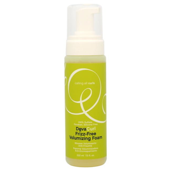 ($26 Value) Devacurl Frizz-Free Lightweight Body Booster Volumizing Foam, 7.5 Oz