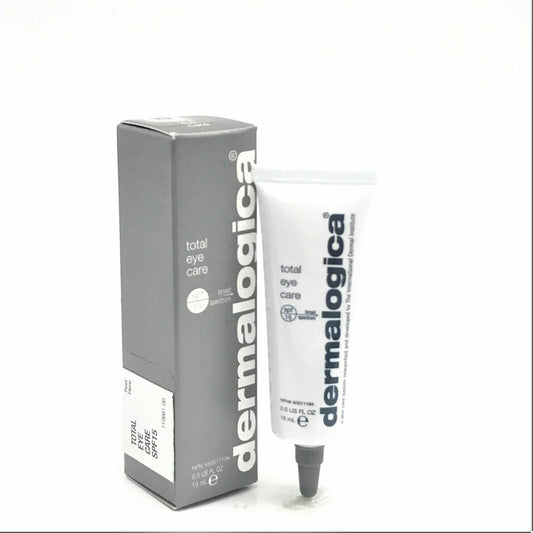 Dermalogica Total Eye Care SPF 15, 0.5 fl oz / 15 ml FAST FREE SHIPPING