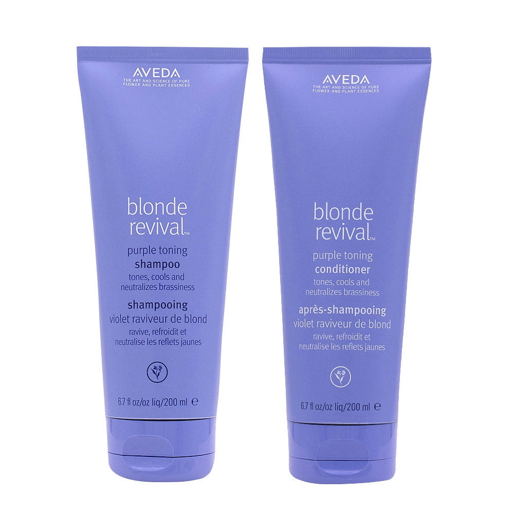 Aveda Blonde Revival Purple Toning Shampoo and Conditioner Set (2 Piece)