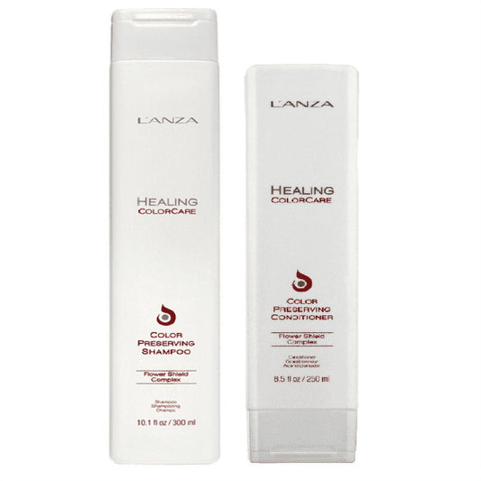 Lanza Healing Color Care Shampoo (10.1oz) Conditioner (8.5oz) Duo Set