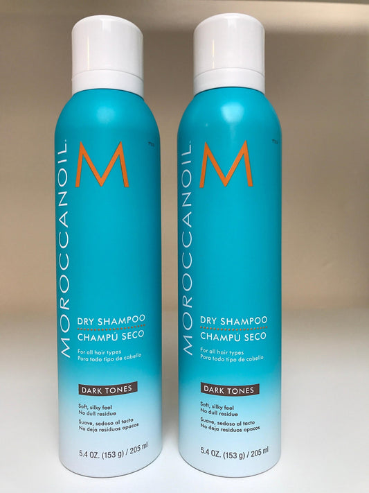 Moroccan Oil Dry Shampoo Dark Tones 5.4 oz - Set of 2