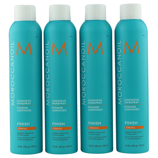 Moroccanoil Luminous Hairspray Strong 4 Ct 10 Oz