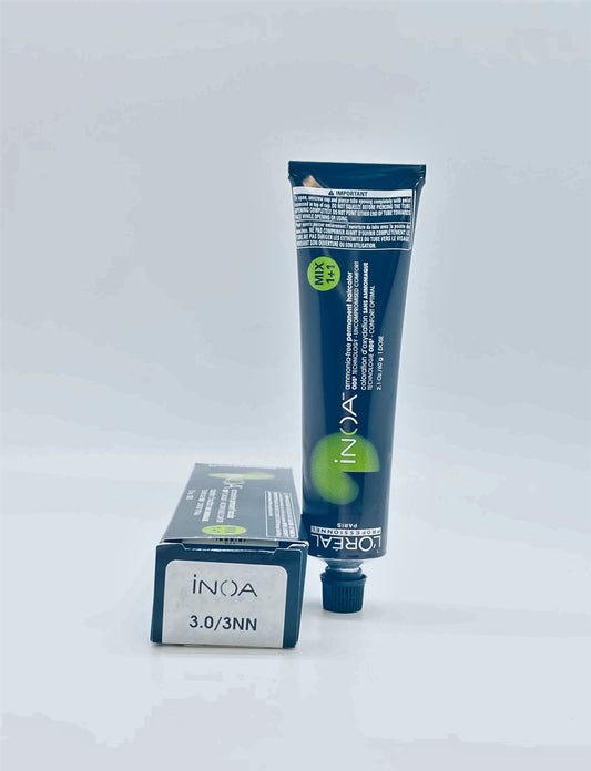 Loreal Inoa Ammonia Free Permanent Haircolor 3.0/3NN 2.1 oz