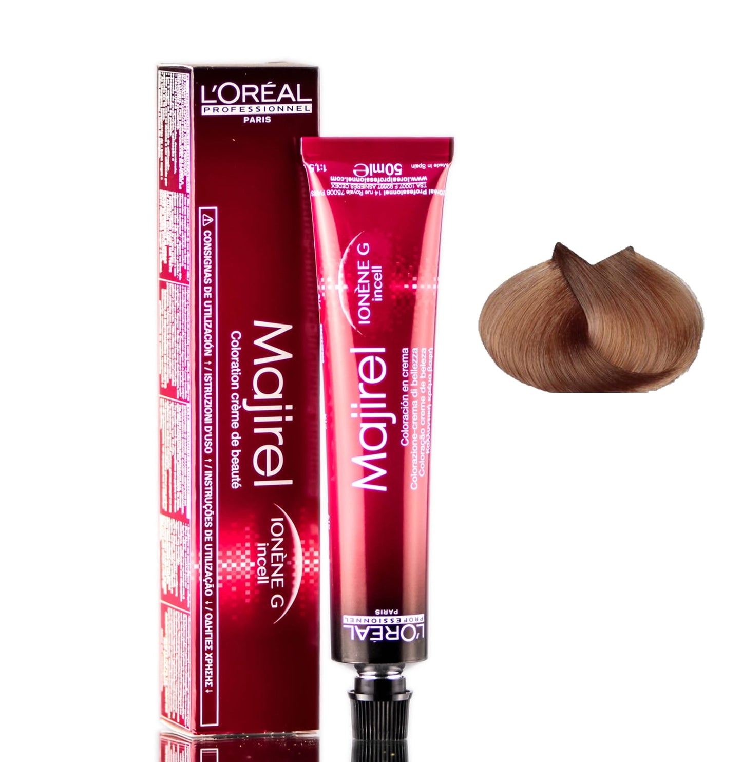 L'oreal Majirel Creme Color, Hair Color - 8,34/8gc