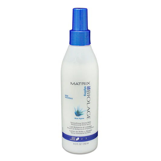 Biolage Styling Blue Agave Smoothing Shine Milk By Matrix, 8.5 Oz