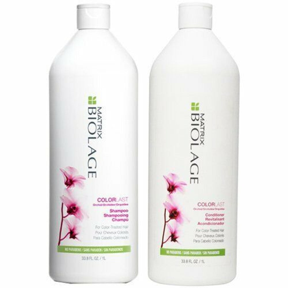 Matrix Biolage Colorlast Shampoo & Conditioner Liter Duo 33.8 oz