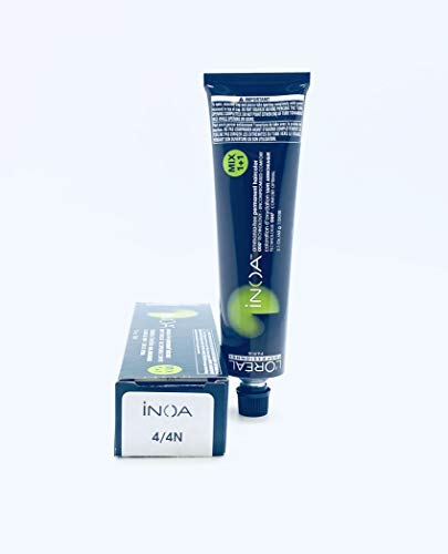 Loreal Inoa Ammonia Free Hair Color 2.1oz 4/4N 2.1 oz