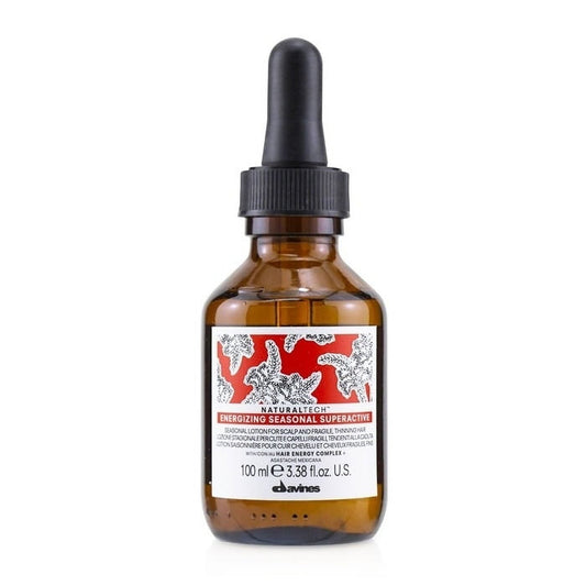 Davines Natural Tech Energizing Seasonal Superactive Seasonal Lotion (For Scalp and Fragile Thinning Hair) 100ml/3.38oz