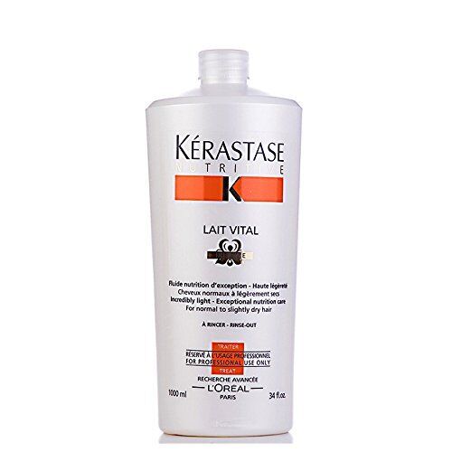 KERASTASE NUTRITIVE LAIT VITAL CONDITIONER 1000ml /34oz FREE PUMP