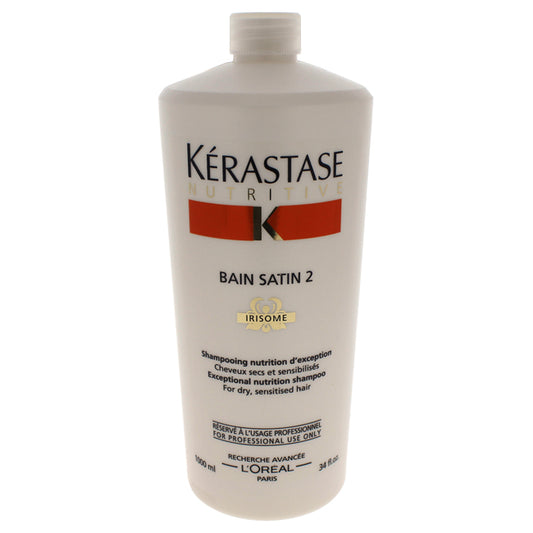 Kerastase Nutritive Bain Satin 2 Complete Nutrition Shampoo 33.8 oz