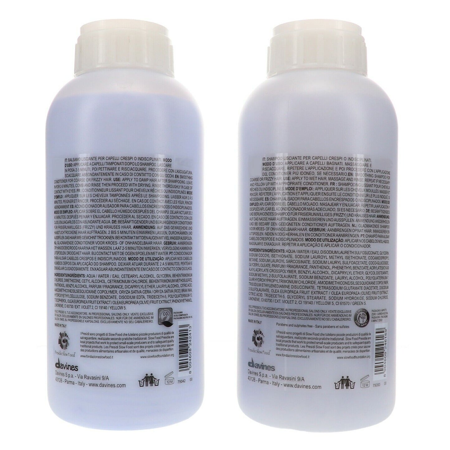 Davines LOVE Smoothing Shampoo & Conditioner Set 33.8 oz each ~FAST SHIP~