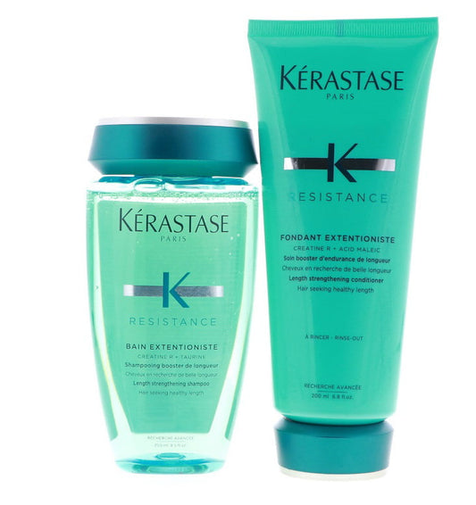 Kerastase Bain Extentioniste 8.5 oz , Fondant Extentioniste 6.8 oz Set