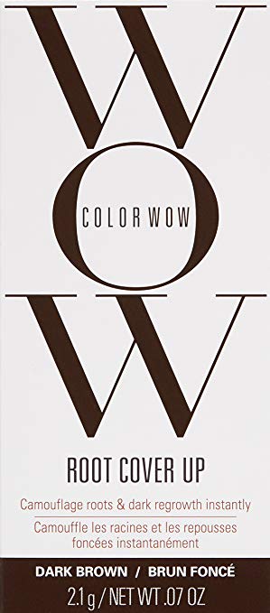 COLOR WOW Root Cover Up, Hair Color, Hair ColorDark Brown 2.1g/0.07 oz, PACK OF 1