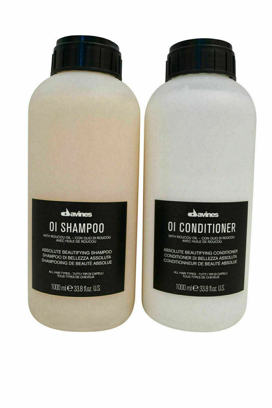 Davines Oi Shampoo & Conditioner Set 33.8 OZ Each -~ FAST SHIPPING~