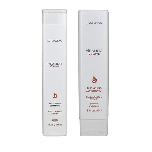 Lanza Healing Volume Thickening Shampoo 10.1 Ounce and Conditioner 8.5 Ounce