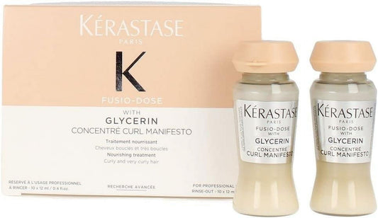 Kerastase Fusio Dose With Glycerin Concentrate Curl Manifesto Hair Treatment 10 x 12 ml