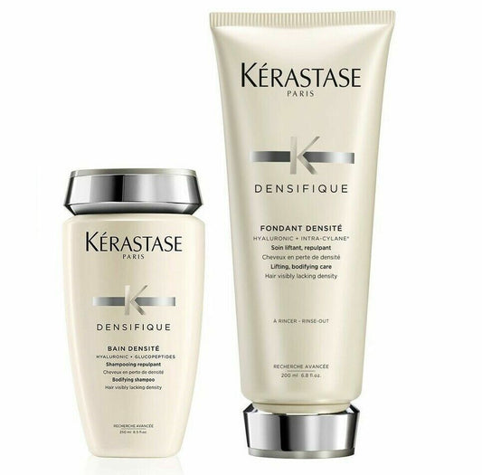 Kerastase Densifique Bain Densite 8.5 oz. and Fondant Densite 6.8 oz NEW