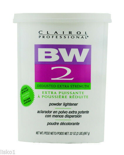 Clairol Basic White BW2 Dedusted Extra Strength Powder Lightener 32 oz