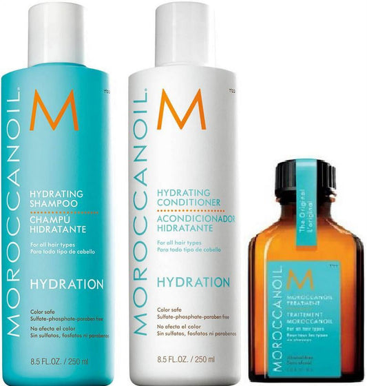 Moroccanoil Hydrating Shampoo And Conditioner (2X250Ml) Treatment, 0.85 Fl Oz