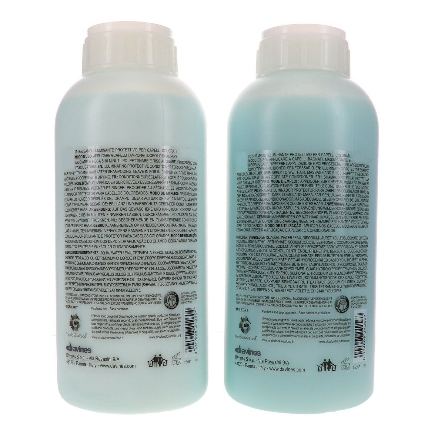 Davines MINU Illuminating Shampoo & Conditioner 33.8oz EACH